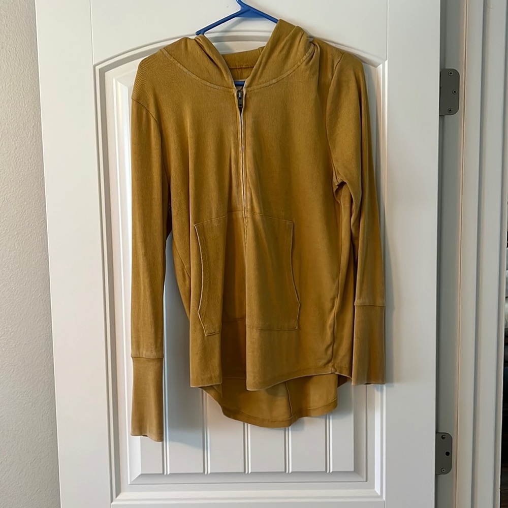 Chaser Yellow Zip Up hoodie